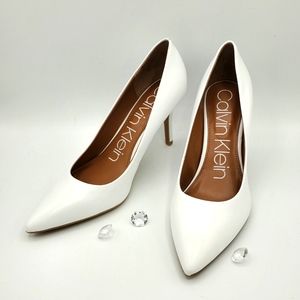 Calvin Klein Gayle pumps, White, NWOB